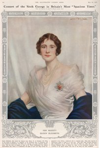 Retrato de la Reina Isabel de 