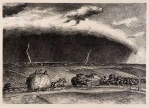 La tormenta de líneas
