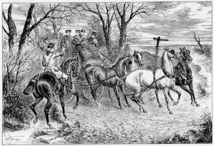 Un caballero del camino, 1881