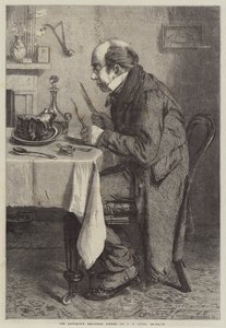 La cena de Navidad del soltero de John Templeton Lucas