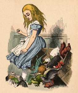 Alicia y los animales. Caos y la corte, 1889