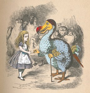 Alicia y el Dodo, 1889 de John Tenniel