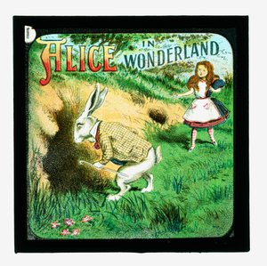 Alicia en el País de las Maravillas, diapositivas coloreadas de John Tenniel