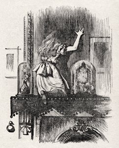 A través del espejo de John Tenniel