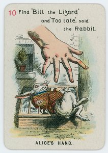 La Mano de Alicia de John Tenniel