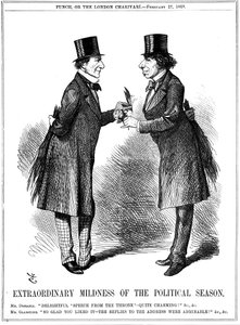 Extraordinaria suavidad de la temporada política de John Tenniel