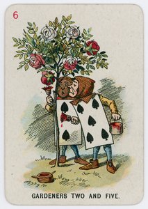 Jardineros Dos y Cinco de John Tenniel