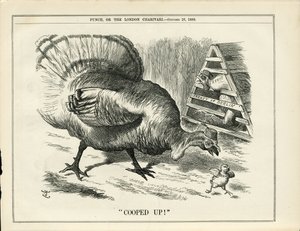 Ilustración de John Tenniel (1820-1914) en Punch