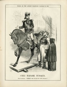 Ilustración de John Tenniel (1820-1914) en Punch de John Tenniel