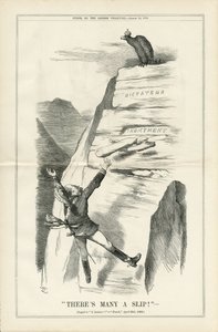 Ilustración de John Tenniel (1820-1914) en Punch