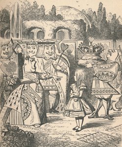 ¡Que le corten la cabeza! Alicia y la Reina Roja, 1889