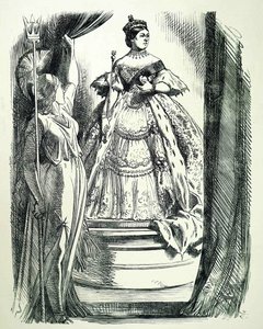 Reina Victoria de John Tenniel