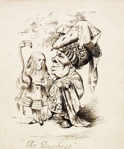 La duquesa, c.1865 de John Tenniel