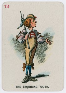 El joven curioso de John Tenniel
