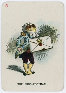 El Lacayo Rana de John Tenniel