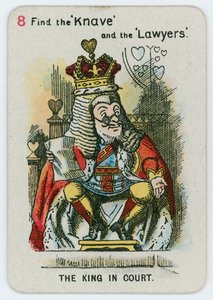 El rey en la corte de John Tenniel