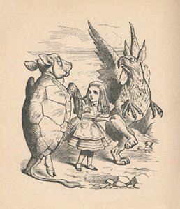 La Falsa Tortuga, Alicia y El Grifo, 1889