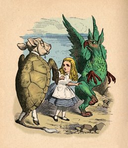 La Falsa Tortuga, Alicia y El Grifo, 1889