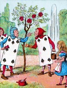 Las Cartas Jugando Pintando los Rosales, c. 1910