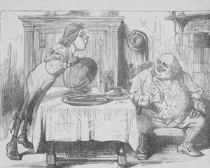 Tercero de la serie del Padre William, 1889 de John Tenniel