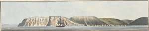 The Bolt Head, West North West (uno de los cinco dibujos de un montaje) de John Thomas Serres