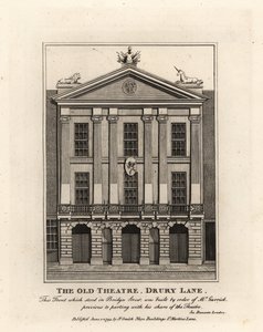 Fachada del Viejo Teatro, Drury Lane
