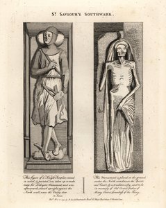 Efigies funerarias en St Saviour