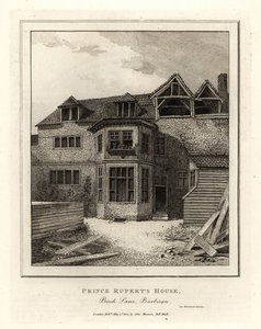 Casa del Príncipe Ruperto, Beech Lane, Barbican de John Thomas Smith