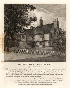 Casa Rectoral, Newington Butts de John Thomas Smith