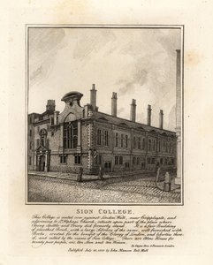 Sion College, en London Wall, cerca de Cripplegate