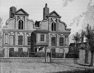 La vieja casa solariega, Hackney, 1800 1911 de John Thomas Smith