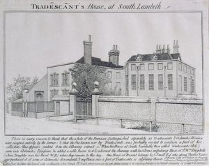 Vista de Turret House, Lambeth, 1798 de John Thomas Smith