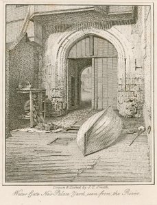 Puerta de agua, New Palace Yard, Palacio de Westminster