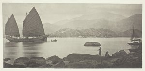 Un junco comercial de Cantón de John Thomson