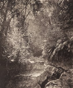 Un puerto de montaña en la isla de Formosa de John Thomson