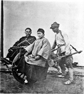 China, el rickshaw c.1870