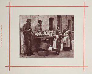 Vendedor de artículos de lujo, 1877 de John Thomson