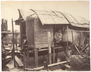 Vivienda sobre el agua, Cantón de John Thomson