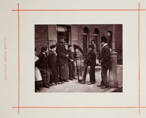 Músicos Callejeros Italianos, 1877