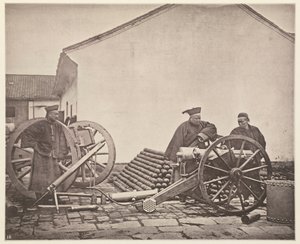 Escena en el arsenal de Nankín de John Thomson
