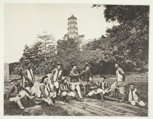 Soldados tártaros, c. 1868 de John Thomson