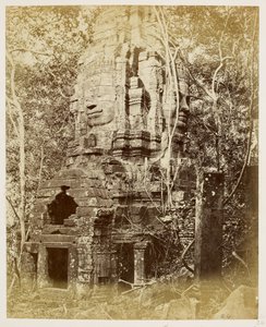 El templo de Bayon, Angkor Thom de John Thomson
