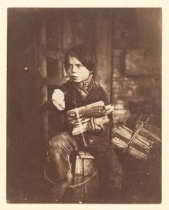 El pequeño vendedor de leña de John Thomson