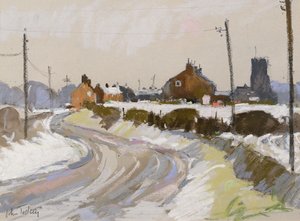 Paisaje de invierno de John Tookey
