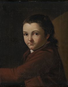 Jabez Huntington, Jr. (Sobrino del artista) (1767-1848), B.A. 1784 de John Trumbull