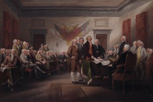 La Declaración de Independencia, 4 de julio de 1776.
