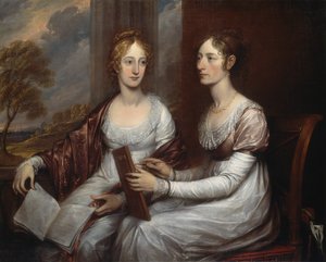 Las Señoritas Mary y Hannah Murray, 1806 de John Trumbull