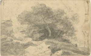 Sin título, del folio: Vistas cerca de Bath de John Trumbull