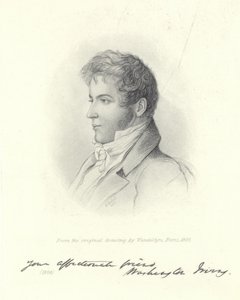 Retrato de Washington Irving