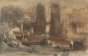 Un paisaje romántico de John Varley